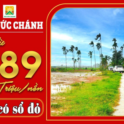 Bán vài lô mới tách sổ Đức Chánh Mộ Đức giá rẻ