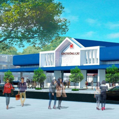 Bán Kiot và nhà mặt tiền kinh doanh chợ Đồng Cát