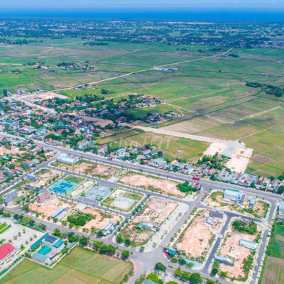 Đất trung tâm thị trấn mộ đức 122,5m2