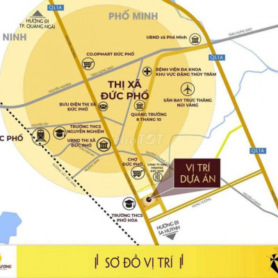 Đất nền trung tâm thị xã đức phổ