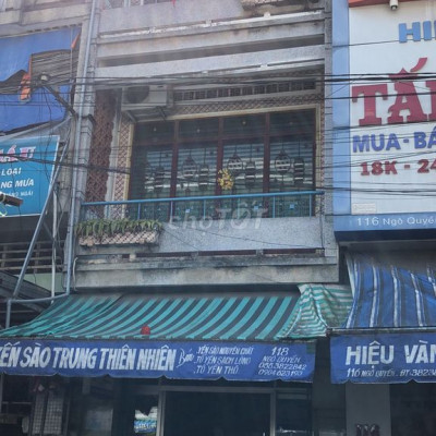 nhThành phố Quảng Ngãi 184m², mặt tiền chợ sầm uất