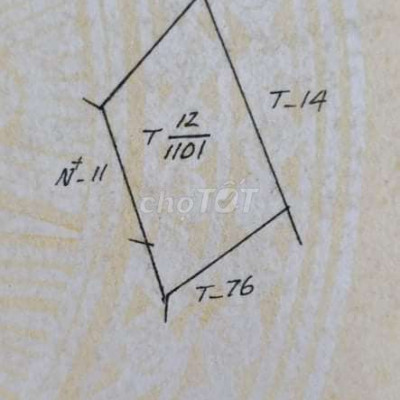 Bán mảnh đất ở 1100m2, cách quốc lộ 622 900m