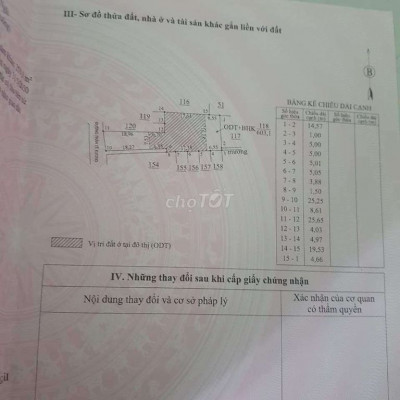 Bán 603m2 đất mặt tiền Trần Tế Xương