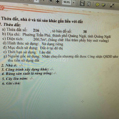 Gấp - Gấp-Bán nhà hẻm Hùng Vương đoạn trung tâm