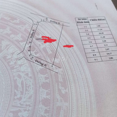 Bán đất Tịnh Hà 318m2 đất ở 100m2