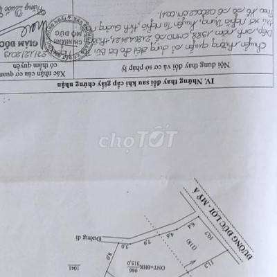 CẦN BÁN ĐẤT BIỂN MT KHU VỰC ĐỨC MINH MỘ ĐỨC