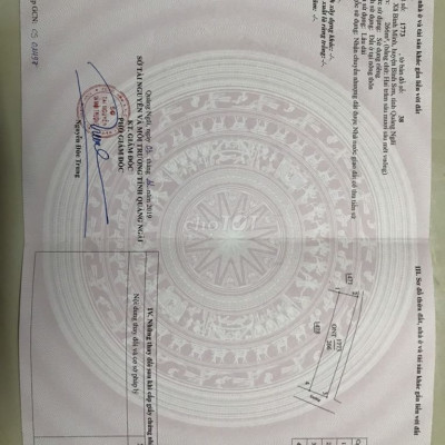 Bán đất ở gần cơ quan hành chính xã Bình Minh