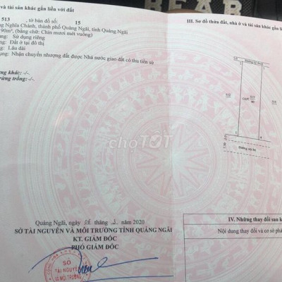 Chủ rất kẹt tiền mong bán nhanh miếng đất