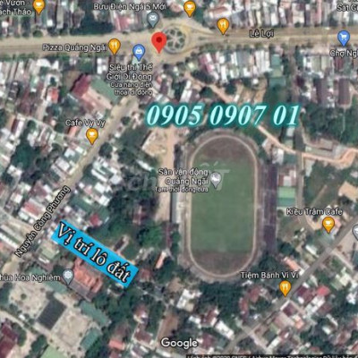 Đất bên cạnh sân vận động- Gần Ngã 5