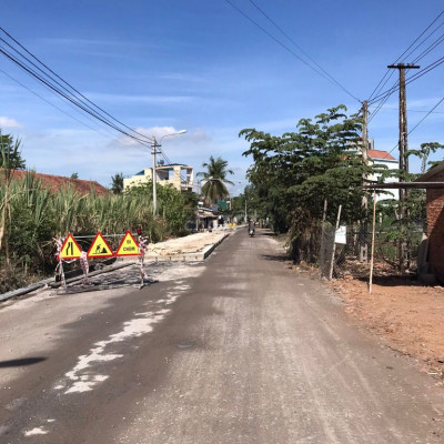 Đất đẹp ven sông Nghĩa Hà tiếp giáp biển Cửa Đại