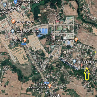 Lô đất gần uỷ ban Nghĩa Thương, mặt tiền đường chí