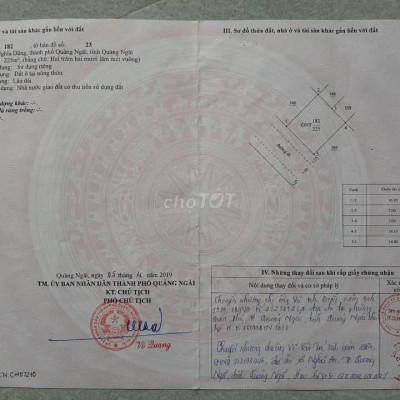 BÁN ĐẤT BIỆT THỰ HƯỚNG TÂY NAM KDC XÃ NGHĨA DŨNG