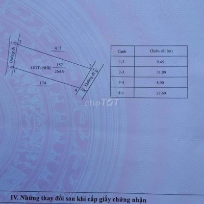 Chính chủ bán đất ngay khu cn quảng phú hẻm ô tô