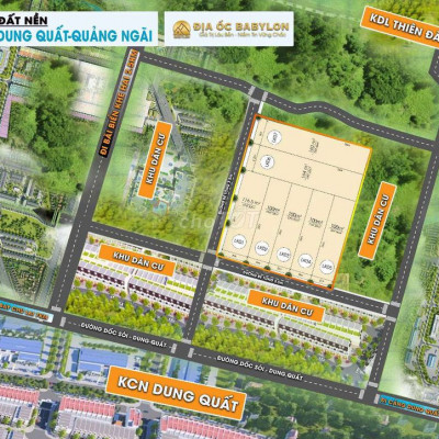 Đất nền ven biển dung quất