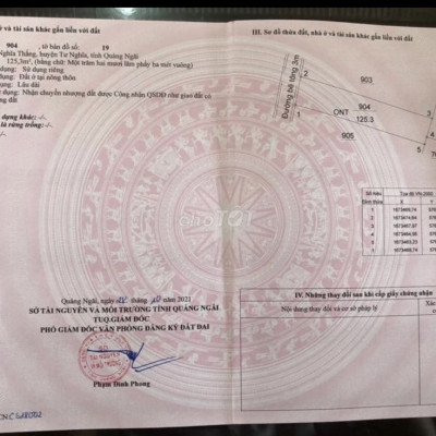 RA MẮT 20 LÔ ĐẤT NỀN GIÁ RẺ NGHĨA THẮNG