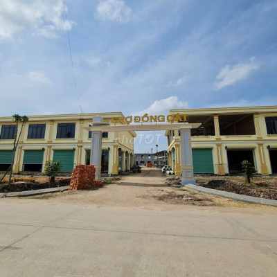 Bán Kiot + Shoptel 2 tầng 2 mặt tiền chợ Đồng Cát