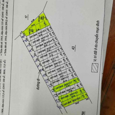 Cần bán 5 lô liền kề đất Nghĩa Kỳ giá 3xx triệu