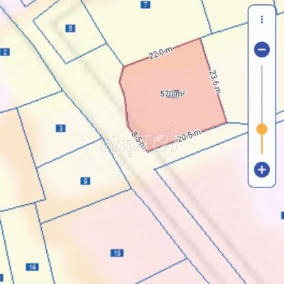 570m2 đất cách bãi biển bình thạnh 300m,