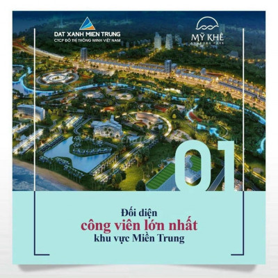 Bán đất biển Mỹ Khê, sổ đỏ lâu dài, ck 28%