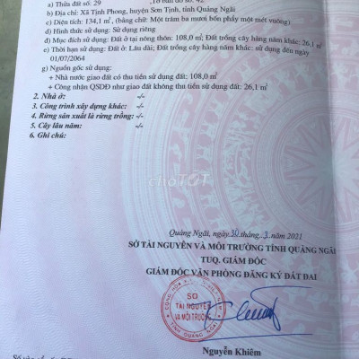 Bán đất KCN Visip