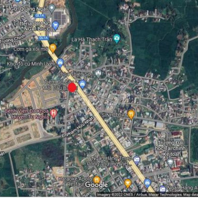 Mặt bằng kinh doanh 200m2 mặt tiền Quốc lộ 1