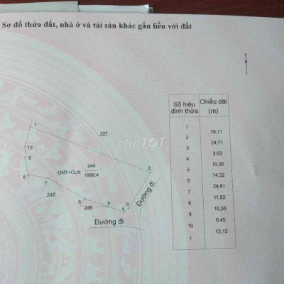 Bán đất xã Hành Minh Nghĩa Hành Quảng Ngãi giá rẻ