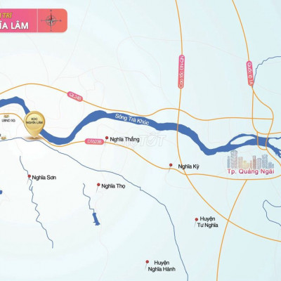 Chính chủ bán 5 lô liền kề khu dân cư xã Nghĩa Lâm