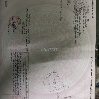 Đất bên chợ huyện Mộ Đức mới