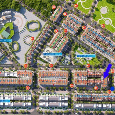 Bán lô BT An ĐiềnPhát,Tư Nghĩa,Quảng Ngãi ngang 7m