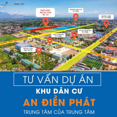 Đất nền Thị Trấn La Hà. cách TTTP Quảng Ngãi 2km