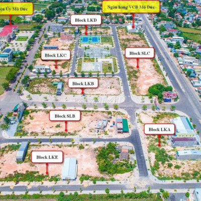 Bán lô đất 7x20 hướng Nam tài lộc TT Mộ Đức