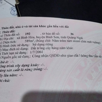 Đất BHK, Đường bê tông 10m, chính chủ, có sổ riêng