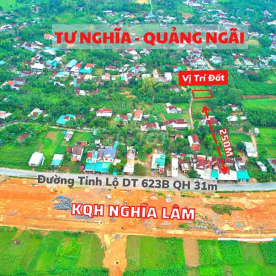 Đất Tư Nghĩa Chính Chủ - Đường Oto - Ngay Quốc Lộ