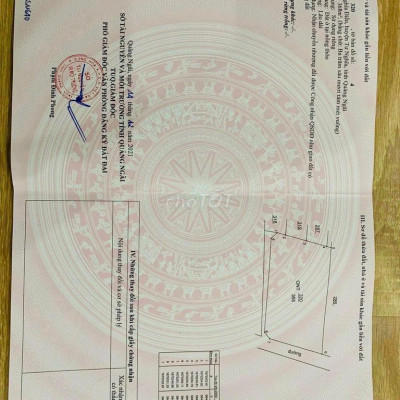 Bán lô góc 386m đất ở ngay huyện Tư Nghĩa