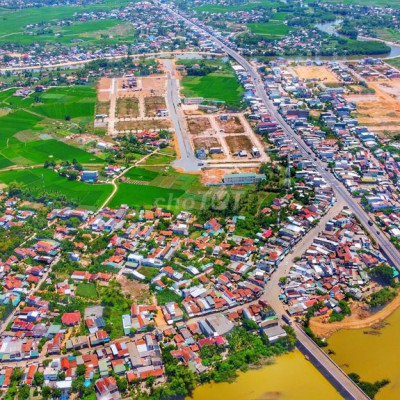 Bán lô 108m2, 2 mặt tiền ngay TT thị trấn Sông Vệ