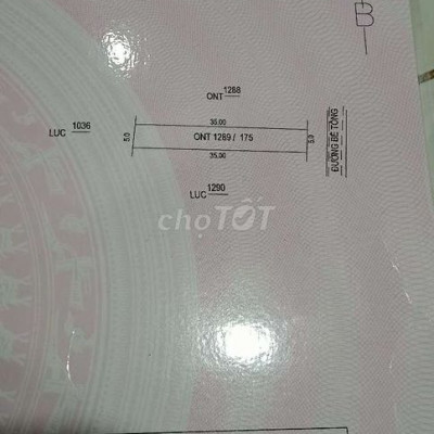 Chính chủ bán lô đất ở lâu dài