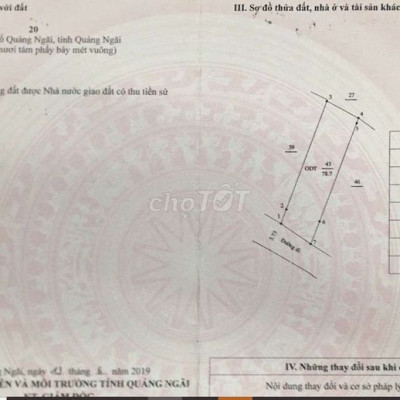 ×÷× Bán nhà phường Nghĩa Chánh, Tp Quảng Ngãi