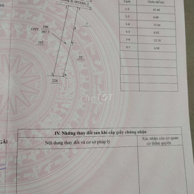 300m² Đất Ở Trung Tâm Tịnh Khê