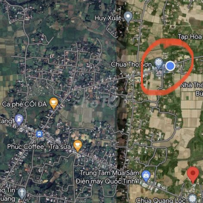 Mặt tiền đường Liên Xã Nghĩa Hà