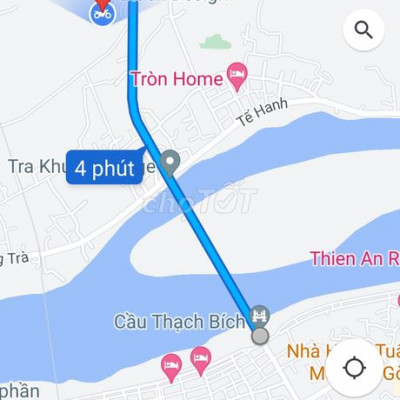 Nhà mới 125m², 2 phòng ngủ, đường dẫn cầu Thạch Bích