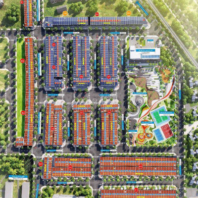 Đất KDC Phú Điền, 1 lô *** 8tr/m2 đối diện công viên