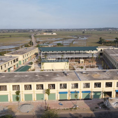 Chợ Đồng Cát Mộ Đức shophoues 2 tầng giá từ 390tr.