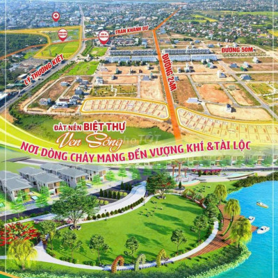 Đất Biệt Thự ven sông ngay TTTP Quảng Ngãi, sẵn sổ.