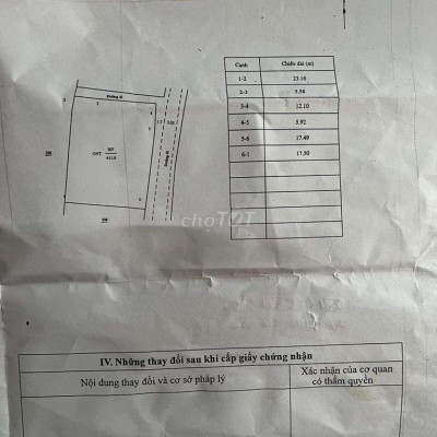 Bán căn góc 24*18=411m2 vị trí đẹp đất ở nông thôn Quãng Ngãi  3,650ty