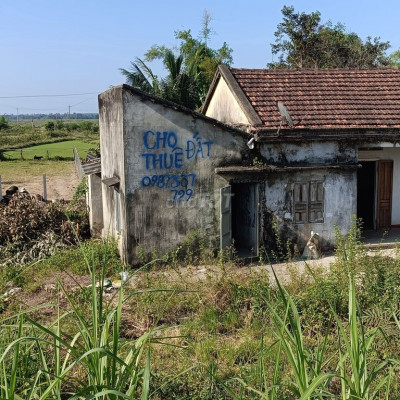 Đất mặt tiền quốc lộ 1A, gần UBND, 750m2, phố cường