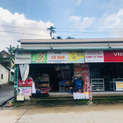 Mặt bằng chợ  kính doanh mua bán