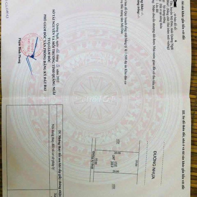 Cần bán lại lô đất