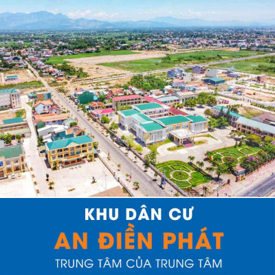 An Điền Phát Quảng Ngãi – Đất nền trung tâm, sổ sẵn, giá F0