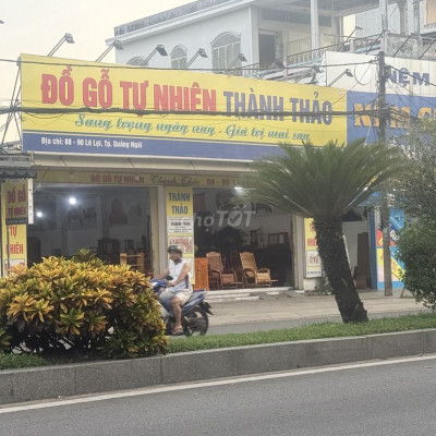 Cho thuê nhà mặt tiền 12m 88-90 Lê Lợi tp.Quảng Ngãi