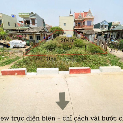 Chính chủ bán đất Mỹ Khê sát biển 204m², MT 10m, 2 hẻm,không QH, 5.5tỷ